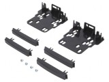 Cadru Radio 2 DIN Negru pentru Chrysler, Dodge, Jeep