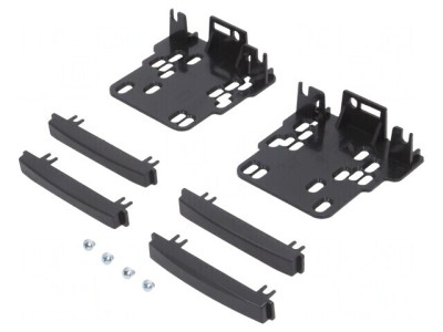 Cadru Radio 2 DIN Negru pentru Chrysler, Dodge, Jeep foto
