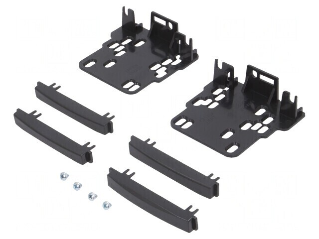 Cadru Radio 2 DIN Negru pentru Chrysler, Dodge, Jeep