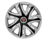 Set 4 capace roti Supernova silver/black R16 pentru gama auto Rover, Autohelix MSA