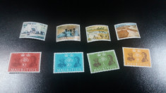 LOT TIMBRE 3 SERII NESTAMPILATE SAHARA SPANIOLA MAURITIUS foto