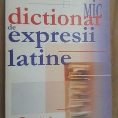 Mic dictionar de expresii latine- Petru Dumitreasa