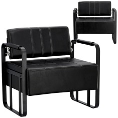 Canapea canapea pentru camera de zi cameră de așteptare studiu două locuri cadru de argint