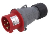 Conector Alimentare AC Trifazat cu Mufă Dreaptă pe Cablu