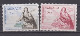 MONACO 1961 POSTA AERIANA MI.671-672 MNH, Nestampilat