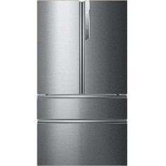 Combina frigorifica French Door, HAIER HB26FSSAAA, 4 usi, compresor inverter, clasa E, Total No Frost (air surround), 750 L, H 190 cm, Sistem Antibact