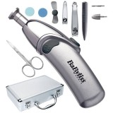 Trusa pentru manichiura si pedichiura 8480E, 2 Viteze, 10 piese