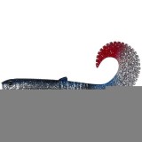 Grub LB Cannibal Curltail 12.5cm 10G Roach 3buc