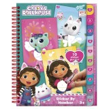 Carticica cu activitati si abtibilduri - Gabby&#039;s Dollhouse