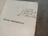 AL.T.STAMATIAD (dedicatie autor) QPEISAGII SENTIMENTALE, POEME, 1935