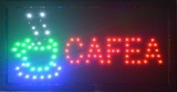 Reclama LED - CAFEA - de interior, 48 x 25 cm, Oem