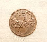 POLONIA 5 GROSI 1938