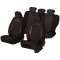 Huse scaune auto cu insertii de piele ecologica SEAT Cordoba 2000 -2009 NEGRU