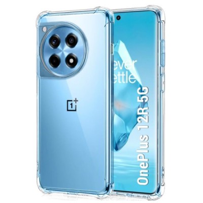 Husa pentru OnePlus 12R - Techsuit Shockproof Clear Silicone - Clear foto