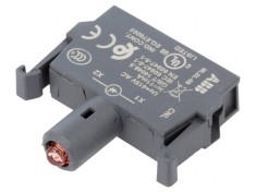 LED Frontala 22mm Ro?ie 415VAC foto