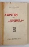 AMINTIRI DIN &#039; JUNIMEA &#039; de IACOB NEGRUZZI , EDITIE INTERBELICA