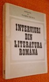 Interviuri din literatura romana - Vasile Netea *** FOTO CUPRINS!!!