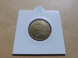 Franta 20 Centimes 1989, Europa, Bronz-Aluminiu