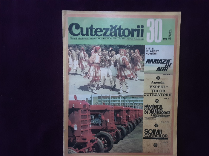 Revista Cutezatorii Nr.30 - 24 iulie 1969