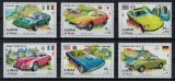 Timbre Ajman 1971, Automobile, Serie Completa + Colita, MNH, Straine Dupa 1950