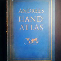 Andrees Handatlas, harti Romania, ed. Velhagen & Klasing, 1937