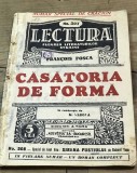 C. CRT Regalista - Lectura - Nr. 307 - Casatoria de forma