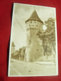 Ilustrata Sibiu - Vedere cu Turnul -interbelica Ed.Albina