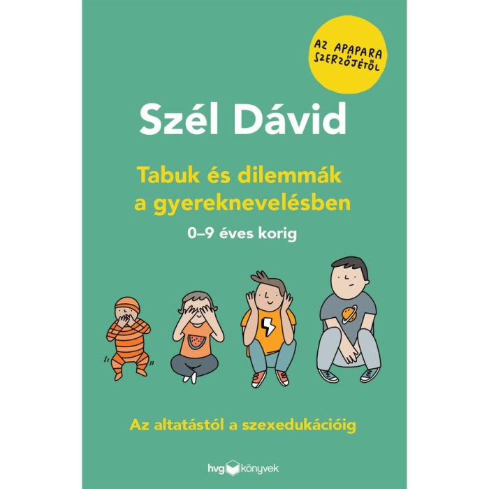Tabuk &eacute;s dilemm&aacute;k a gyereknevel&eacute;sben - Az altat&aacute;st&oacute;l a szexeduk&aacute;ci&oacute;ig - 0-9 &eacute;ves korig - Sz&eacute;l D&aacute;vid