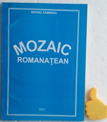 Mozaic romanatean Sergiu Zambrea foto