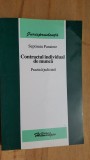 Contractul individual de munca- Septimiu Panainte