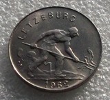 P1. Luxemburg 1 franc 1962 aUNC **