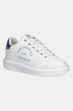 Karl Lagerfeld sneakers din piele KAPRI culoarea alb, KL62539F