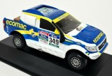 Macheta masina metal Dakar 2016 Ford Ranger #349 Daniel Mas Valdes Chile, white/blue/yellow scara 1/43