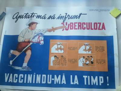 Afis vaccin tuberculoza vechi foto