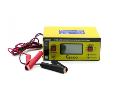 Redresor pentru baterie LCD 6/12/24V, GEKO G80038 foto