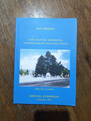 Satul Razvad, Dambovita - Ion Apostol, autograf / R2P2F foto