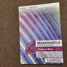 MATEMATICA PROBLEME SI EXERCITII CCLASA A XI A BURTEA SEMESTRUL I SERVICII