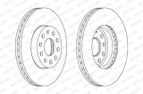 FERODO DDF1218C PREMIER Coat+ disc Disc frana