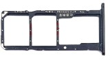 Suport SIM Negru Huawei Y5p - Inlocuire Slot Cartela SIM, Bulk