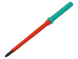 Tijă Izolată WERA Torx TX15 157mm 1kVAC &ndash; Cod 05006535001
