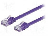 Cablu patch cord, Cat 6, lungime 2m, U/UTP, Goobay - 96417 foto
