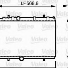 Radiator, racire motor CITROEN C4 Limuzina (2006 - 2016) VALEO 734338