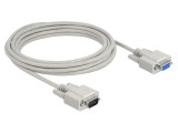 Cablu DELOCK D-Sub 9 pini 5m bej cod 84016