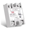 Releu 80-250Vac 80A 24-380Vac solid state SSR-80 AA