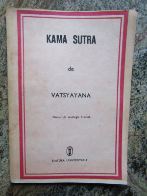 KAMA SUTRA de VATSYAYANA, foto