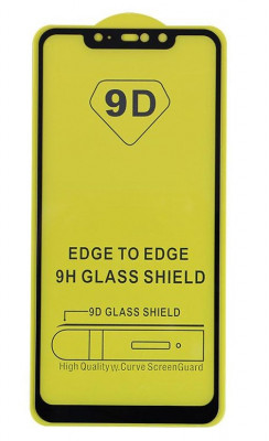 Folie de Sticla 9D Full Glue XIAOMI Redmi Note 6 Pro (Negru) Smart Glass foto