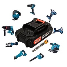 Acumulator 24V 2.0Ah FOTOFUN Compatibil Universal + Bit Magnetic cu 2 Capete