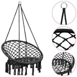 Cumpara ieftin Scaun balansoar hamac, antracit, 80 cm