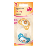 Suzeta silicon Family Nip, 5-18 luni, marimea 2, General