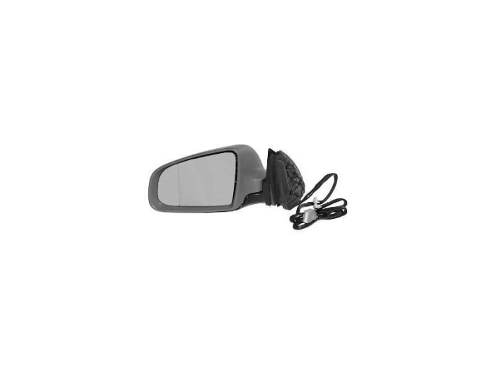 Oglinda exterioara Audi A4 (B7) 11.2004-03.2008 partea dreapta View Max Crom Asferica Carcasa pregatita, mufa cu 16 gauri si 5 pini; electrica incalz